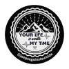 Round Your Life Is Worth My Time w/Mountain Mouse Pad