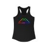 Women's Ideal Racerback Tank Featuring A Colorful version of our original design