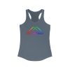 Women's Ideal Racerback Tank Featuring A Colorful version of our original design - Image 7