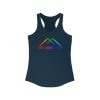 Women's Ideal Racerback Tank Featuring A Colorful version of our original design - Image 11